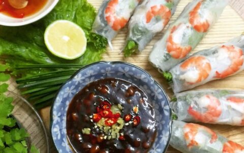 Gỏi cuốn : Vietnamese Fresh Spring Rolls